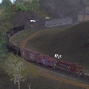 View of coal mine